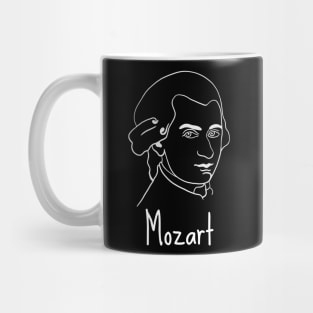 Wolfgang Amadeus Mozart - Austrian Classical Music Composer Mug